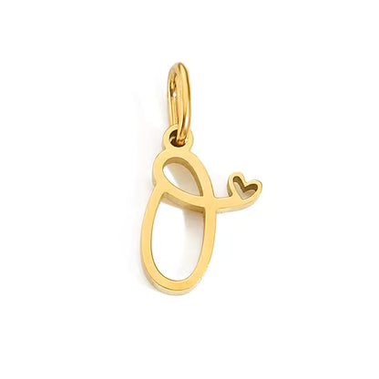 Collier Pendentif Initiale
