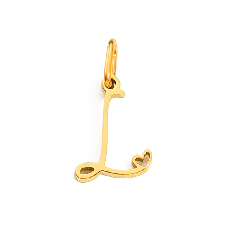 Collier Pendentif Initiale