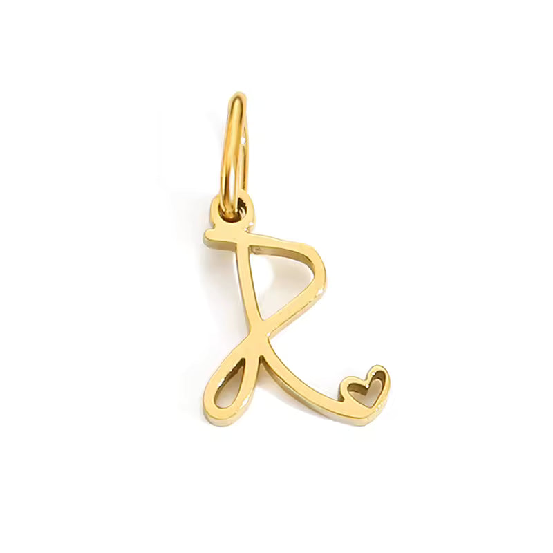 Collier Pendentif Initiale