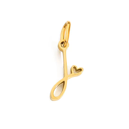 Collier Pendentif Initiale