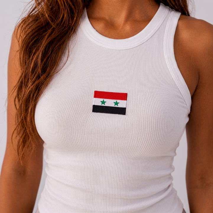 SYRIA Flag Tank Top