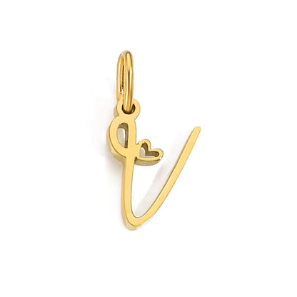 Collier Pendentif Initiale