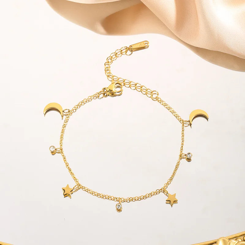 Zayla 'Moon and Star' Bracelet