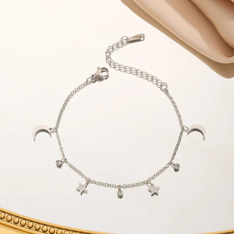 Zayla „Mond und Stern“ Armband