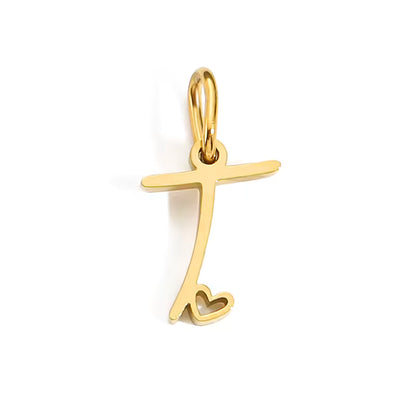 Collier Pendentif Initiale