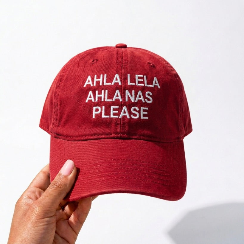 AHLA LELA AHLA NAS PLEASE Cap
