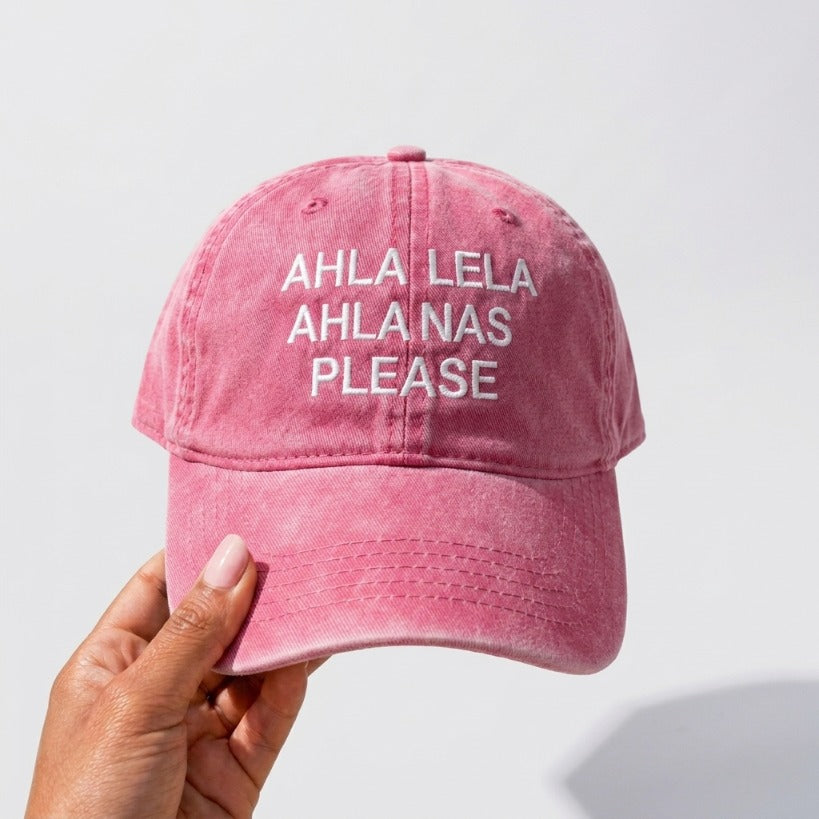 AHLA LELA AHLA NAS PLEASE Cap
