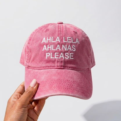 AHLA LELA AHLA NAS PLEASE Cap