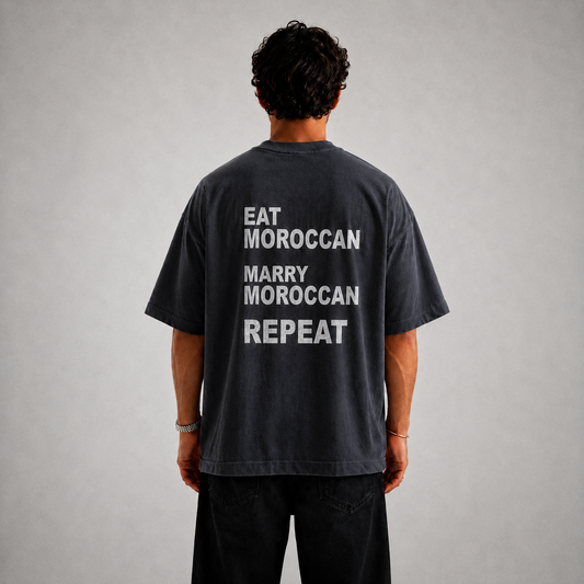 Eat Moroccan, Marry Moroccan, Repeat Tee