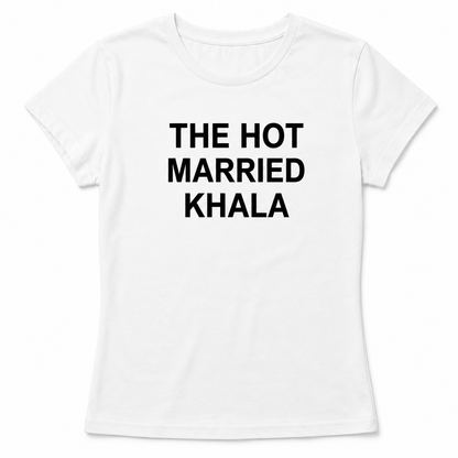 "The Hot Married Khala" Baby tee