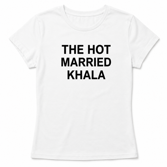 "The Hot Married Khala" Baby tee