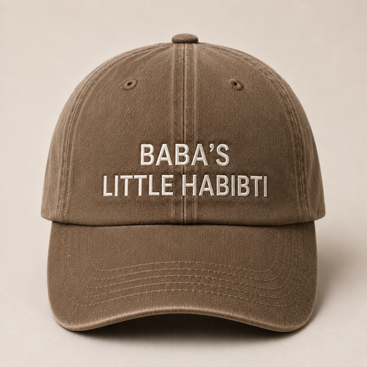 "BABA'S LITTLE HABIBTI" Kids Cap