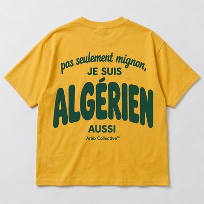 “Pas Seulement Mignon, Je Suis Algérien Aussi” KIDS Tee