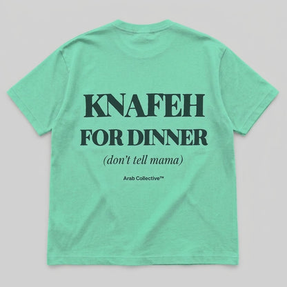 “Knafeh for Dinner (Don’t Tell Mama)” KIDS Tee