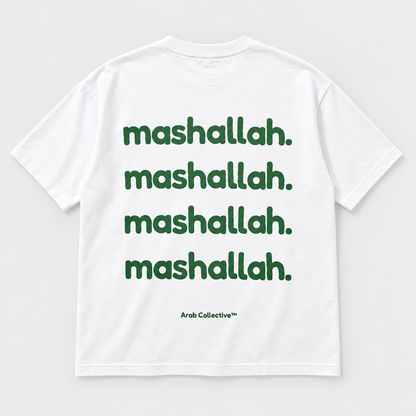 "MASHALLAH. MASHALLAH. MASHALLAH. MASHALLAH" KIDS Tee
