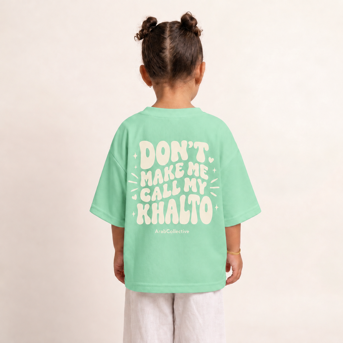 "DON'T MAKE ME CALL MY KHALTO" KIDS Tee