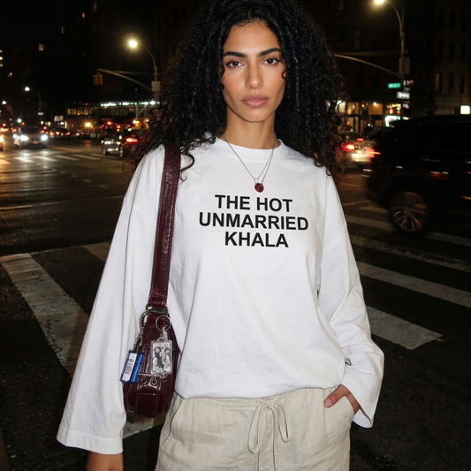 The Hot Unmarried Khala Long-Sleeve Tee