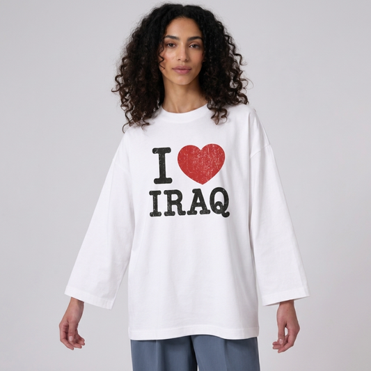 "I LOVE IRAQ" Long-Sleeve Tee