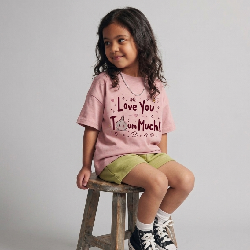 "LOVE YOU TOOM MUCH!" KIDS Tee