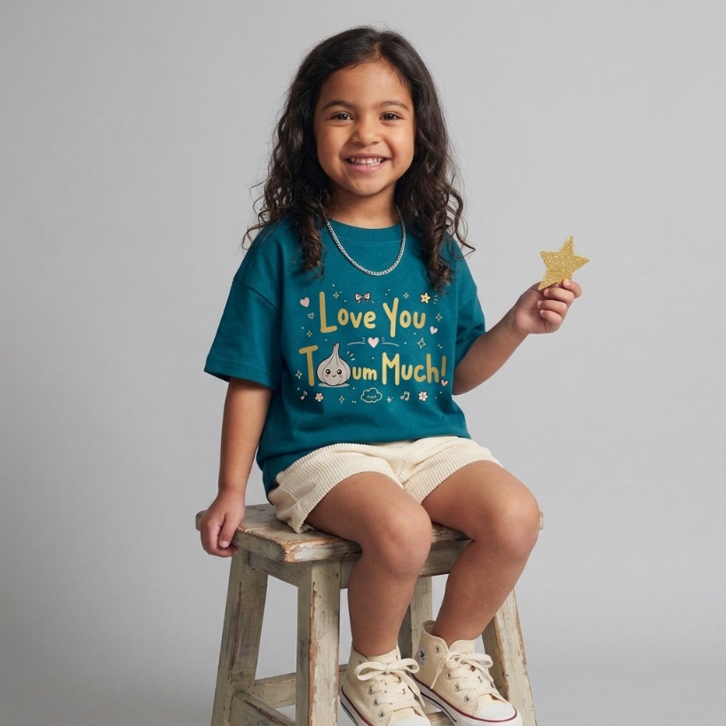 "LOVE YOU TOOM MUCH!" KIDS Tee