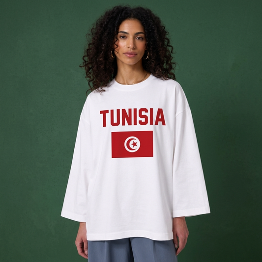 "TUNISIA" Long-Sleeve Tee