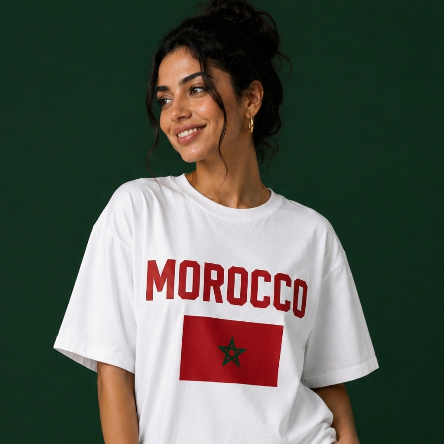"MOROCCO" World Cup 2026 Tee