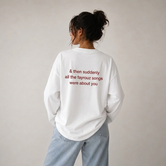 Fayrouz Songs Long-Sleeve Tee