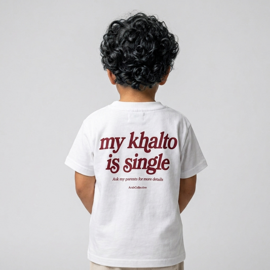 "MY KHALTO IS SINGLE" KIDS Tee