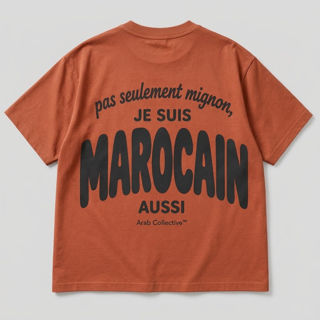 "PAS SEULEMENT MIGNON, JE SUIS MAROCAIN AUSSI" KIDS Tee