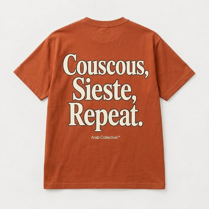 “Couscous, Sieste, Répét.” KIDS Tee