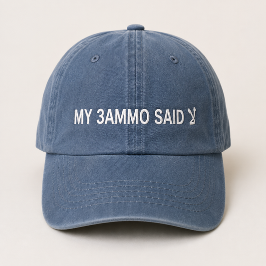 "MY 3AMMO SAID" Kids Cap