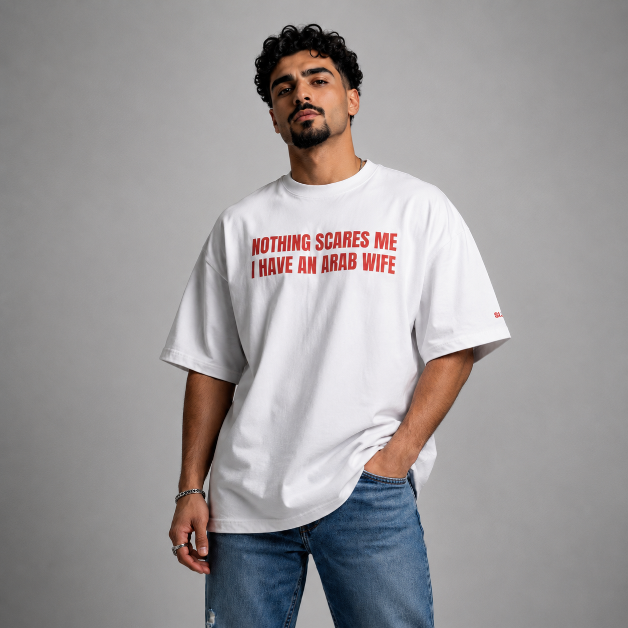 Nothing Scares Me I Have An Arab Wife Tee