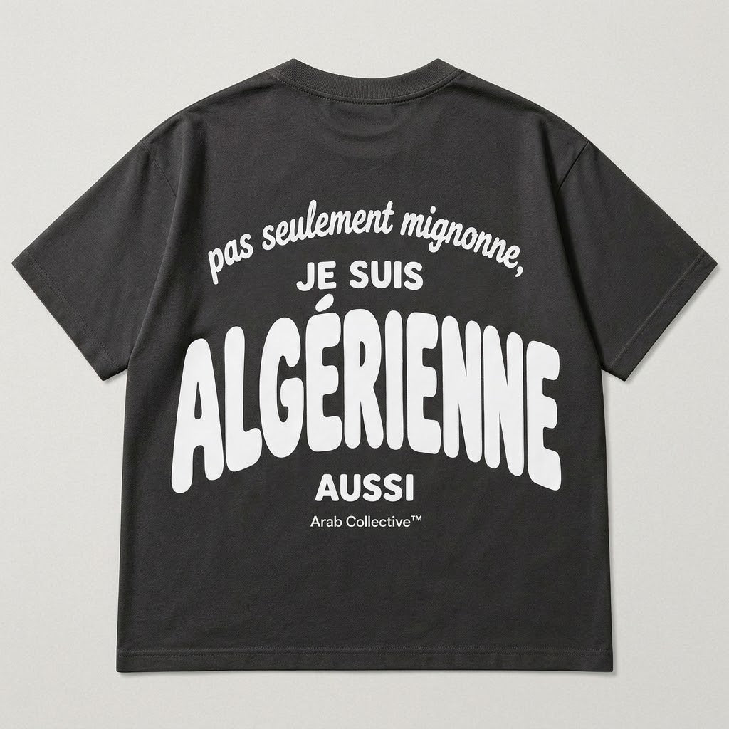 "Pas Seulement Mignonne, Je Suis Algérienne Aussi" KIDS Tee