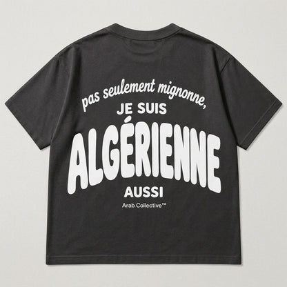 "Pas Seulement Mignonne, Je Suis Algérienne Aussi" KIDS Tee