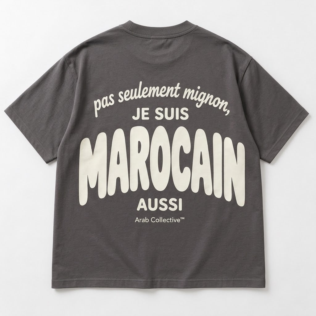 "PAS SEULEMENT MIGNON, JE SUIS MAROCAIN AUSSI" KIDS Tee