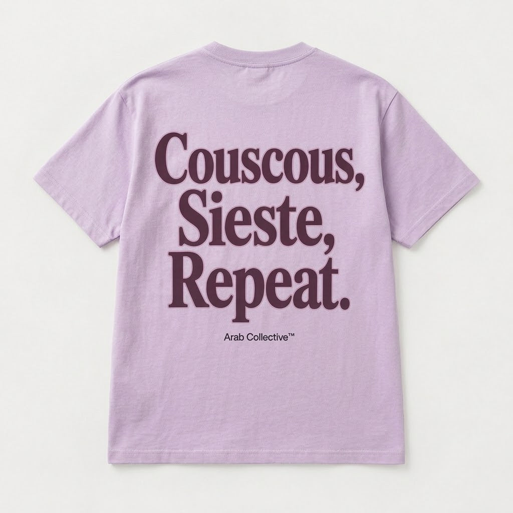 “Couscous, Sieste, Répét.” KIDS Tee