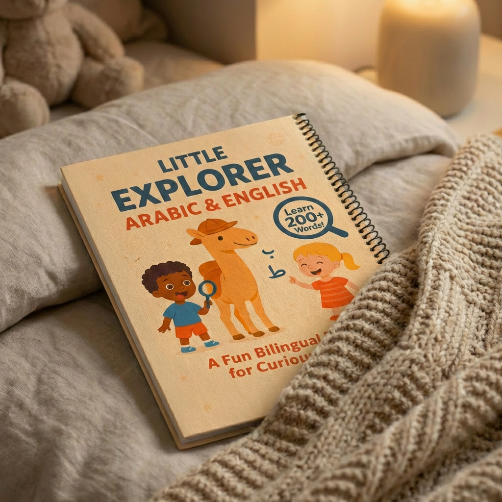 Little Explorer: Arabic & English – Bilingual First Words Book