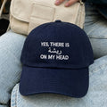 "There's a Feather On My Head" Cap