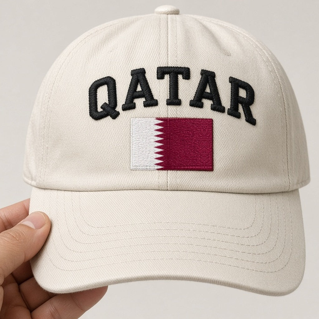 "Qatar" Flag Cap - ArabCollective