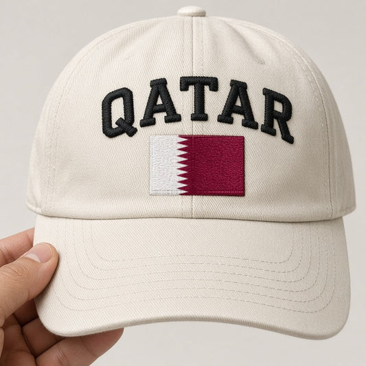 "Qatar" Flag Cap - ArabCollective