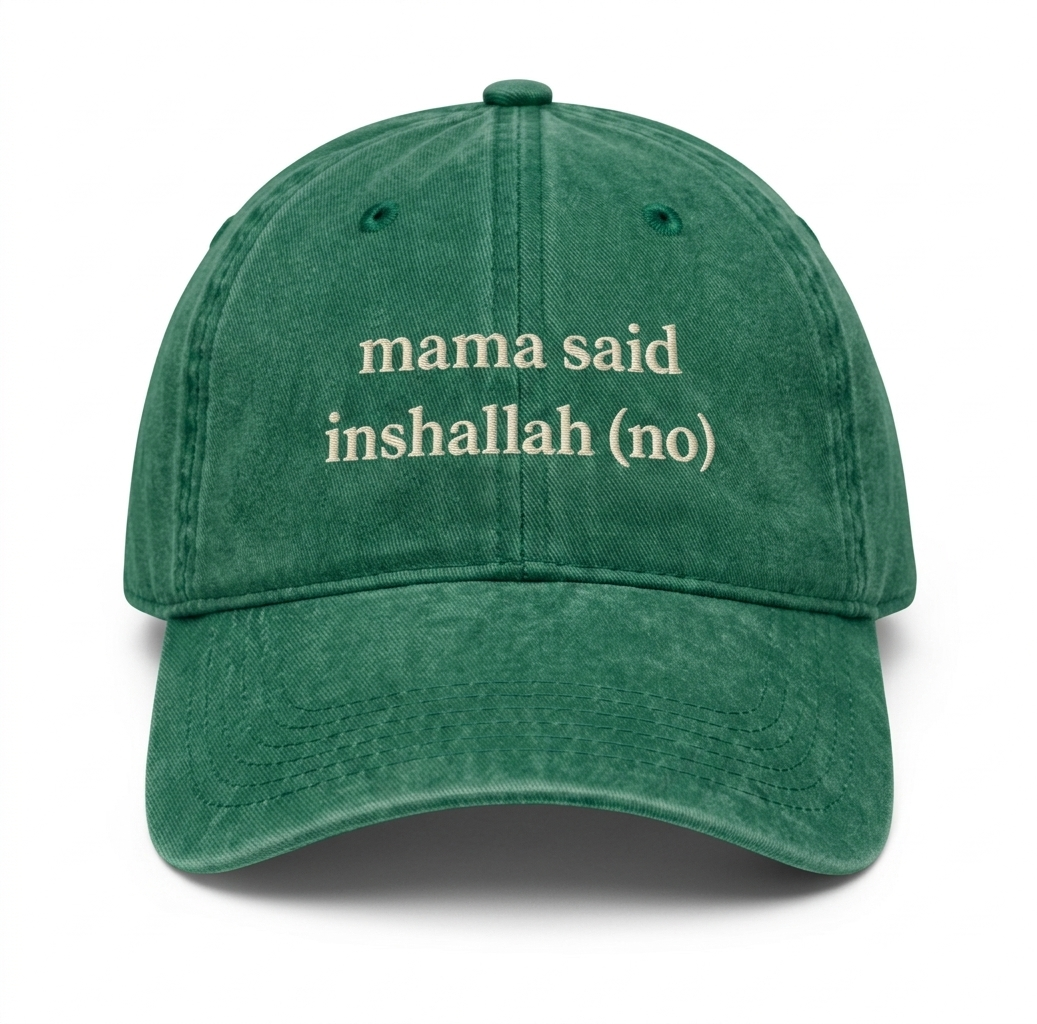 Casquette « Maman a dit non »