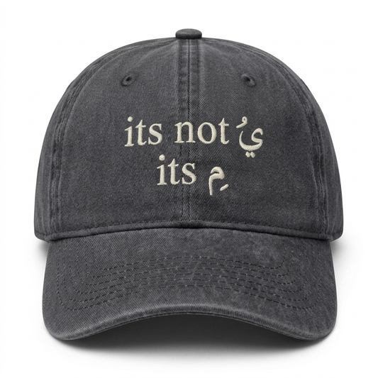 “IT’S NOT YOU, IT’S ME” Cap