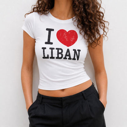 "I❤️ LIBAN" Baby tee