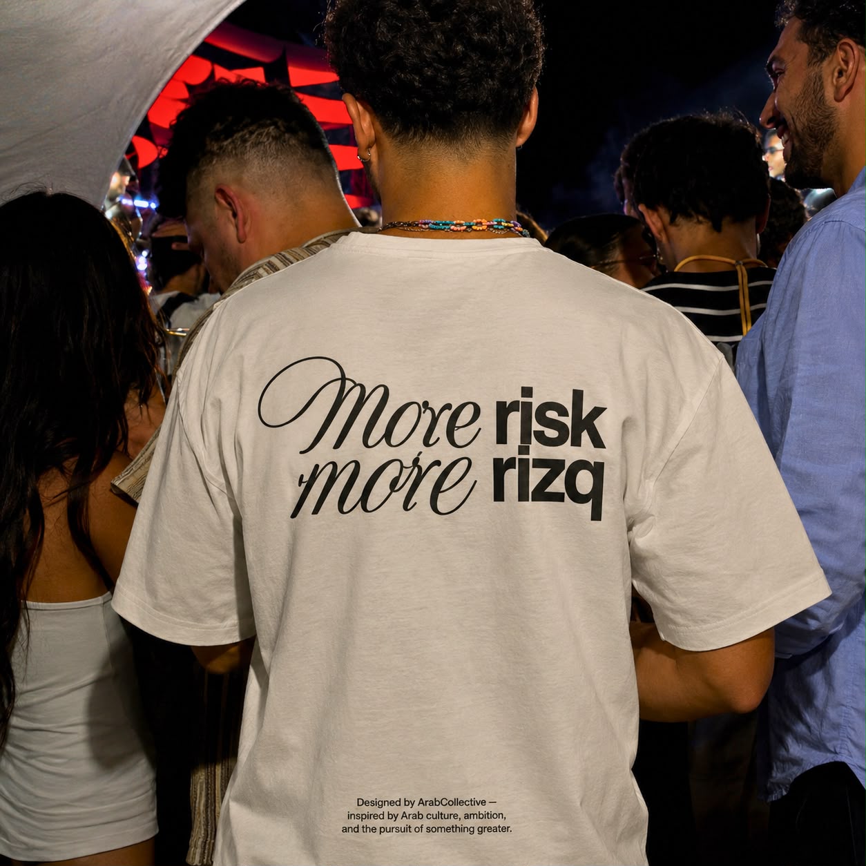 MORE RISK TEE