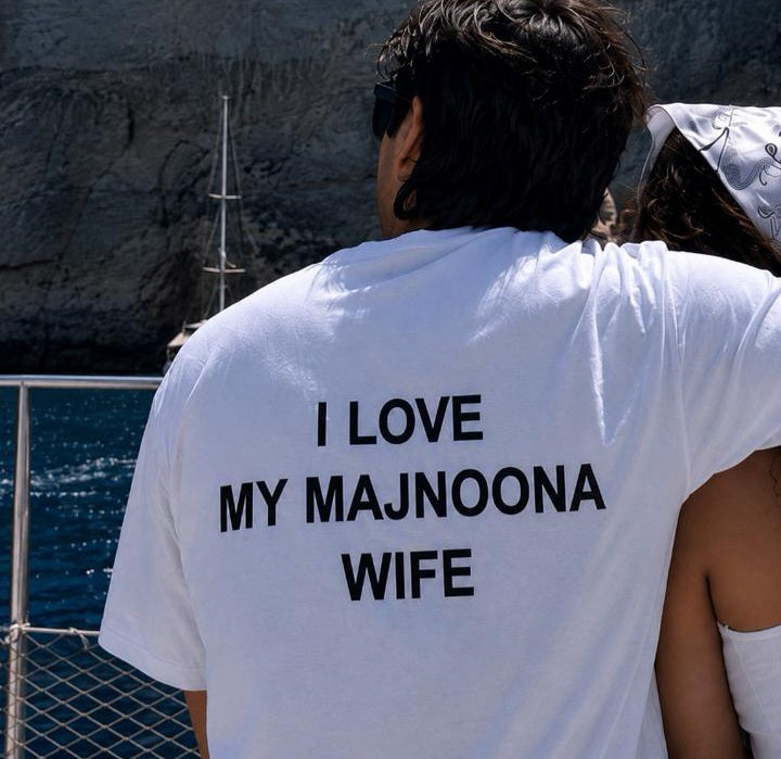I Love My Majnoona Wife Tee