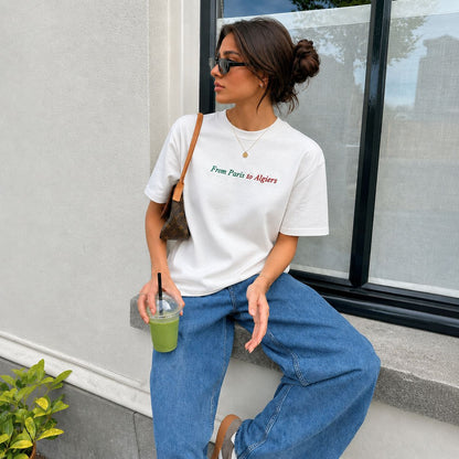 "From Paris to Algiers" Tee