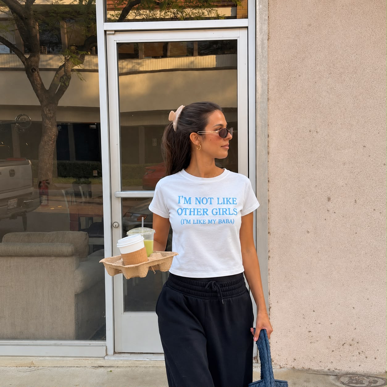 "I'M LIKE MY BABA" Baby tee