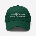 Pas de colère, juste Arabe – Casquette Classique