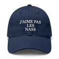 The "J'aime PAS " Cap
