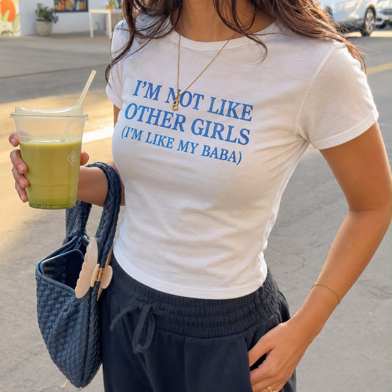 "I'M LIKE MY BABA" Baby tee